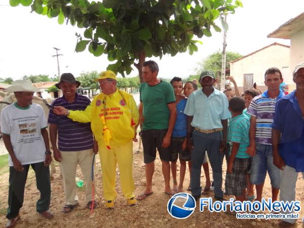 Festa dos Carroceiros atraiu dezenas de participantes em Nazaré do Piauí.(Imagem:FlorianoNews)