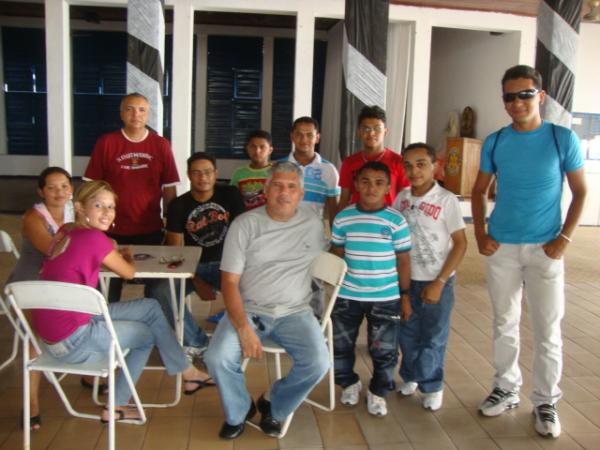 Equipe organizando o evento da Ordem dos Músicos em Floriano(Imagem:Amarelinho)