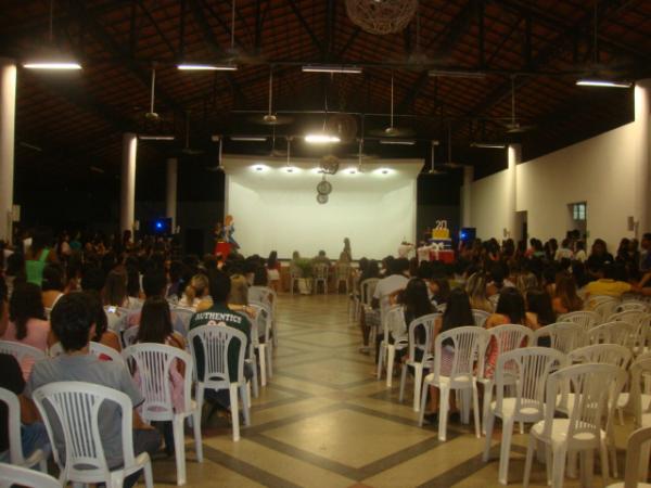 Lançamento do Selo da Escola. (Imagem:FlorianoNews)