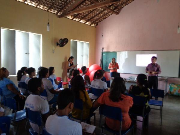 Escola Agrônomo Parentes promove momento de sensibilização nas práticas pedagógicas.(Imagem:FlorianoNews)