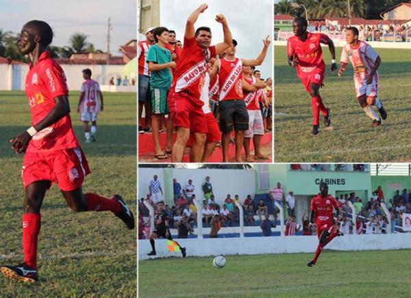 Senegalês foi uma das surpresas do Caiçara no Campeonato Piauiense deste ano.(Imagem:Emanuele Madeira)