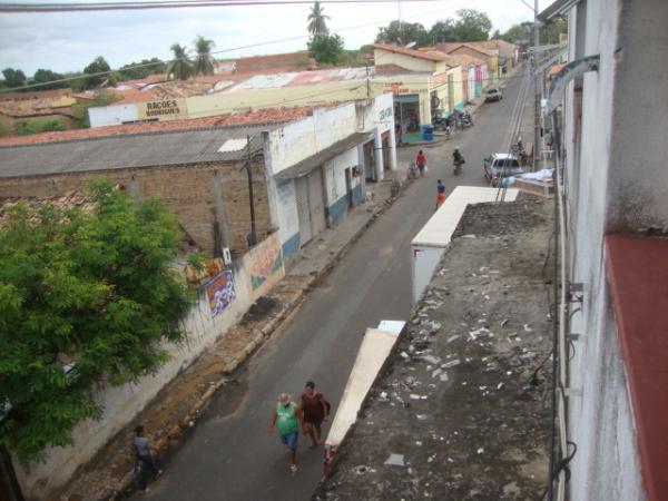 Foto da Rua Clementino Ribeiro(Imagem:redaçao)