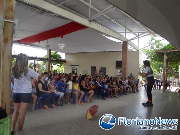 Palco Giratório apresentou espetáculo ?La Perseguida? em Floriano.(Imagem:FlorianoNews)