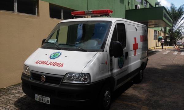 Ambulância do Fusampi de Floriano.(Imagem:Jc24horas)