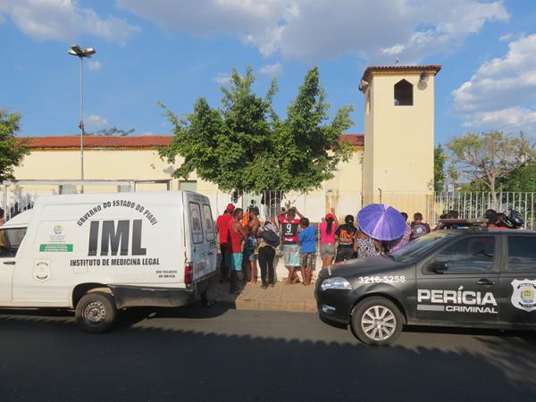 Polícia encontra corpo amarrado ao crucifixo de Igreja na zona Sul.(Imagem:Cidade Verde)