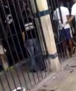 Detento foi morto na cela 11 do pavilhão H.(Imagem:Reprodução/Vídeo)