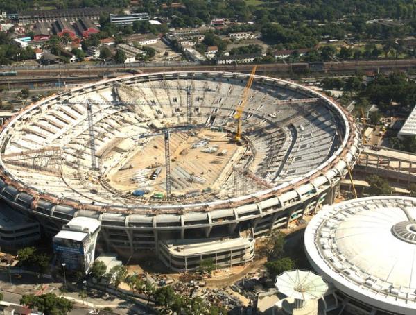 Brasil vai encarar a seleção inglesa na reinauguração do Maracanã.(Imagem:Daniel Brasil/ME)