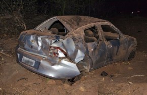 Colisão frontal entre veículos deixa um homem ferido.(Imagem:Realidade em Foco)