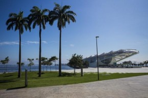 Rio de Janeiro foi eleita a primeira Capital Mundial da Arquitetura pelo UNESCO. Na foto, o Museu do Amanhã.(Imagem:Arquivo MTur.)