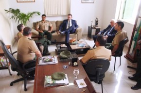 Themístocles Filho participa da recepção do General da 10ª Região Militar.(Imagem:Alepi)