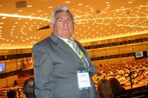 Carlos Bucar em conferência internacional(Imagem:Arq. Pessoal)