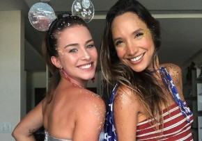 Atrizes Laryssa Ayres e Maria Maia confirmam namoro.(Imagem:Instagram)