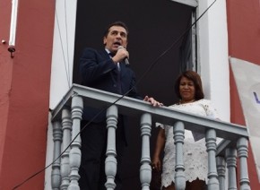 Prefeito prestigia desfile do Ginásio 1º de Maio.(Imagem:Secom)