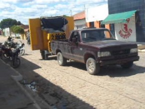 Paredão de som apreendido.(Imagem:Polícia Civil)