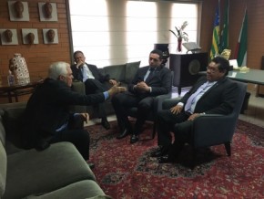 Vice-presidente do TJ-PI visita o presidente da Assembleia.(Imagem:Alepi)