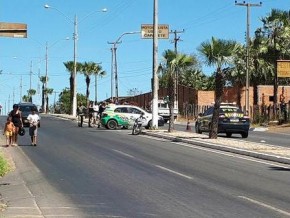 Acidente de trânsito deixa duas pessoas feridas em Floriano.(Imagem:Reprodução)