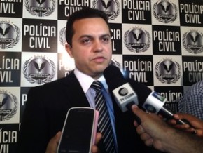 Delegado Carlos César do Grupo de Repressão ao Crime Organizado.(Imagem:Gilcilene Araújo/G1)