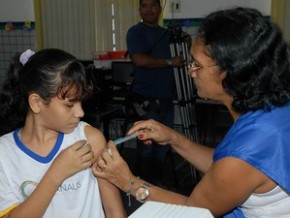 Meninas de 9 a 11 anos devem ser vacinadas contra o HPV este ano.(Imagem:Divulgação/Semsa)