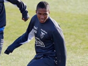 Antonio Valencia em treino do Equador.(Imagem:AP.)