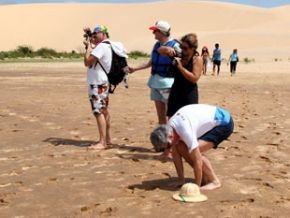 Turistas no Delta do Parnaíba(Imagem:Airton Porto)