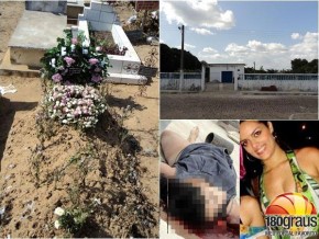 Local onde o corpo de Fernanda Lages foi enterrado após sua morte.(Imagem:180graus)