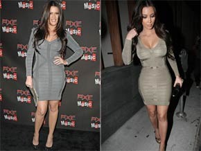 Khloe e Kim Kardashian (arquivo)(Imagem:Divulgação)