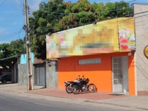 Autoescola assaltada em Teresina.(Imagem:Fernando Brito/G1)