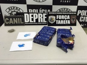 Polícia prende três e apreende drogas e um carro de luxo na capital.(Imagem:Divulgação/Polícia Civil)