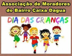 Associação de Moradores da Caixa Dágua realiza evento alusivo ao Dia das Crianças.(Imagem:Reprodução)