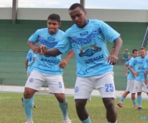 Lekão é o artilheiro do Parnahyba na temporada e pode disparar na liderança no retorno contra o Caiçara.(Imagem:Renan Morais)