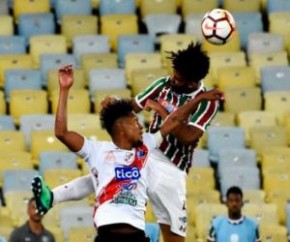 Fluminense bate Nacional Potosí e encaminha classificação na Sul-Americana.(Imagem:Lance)