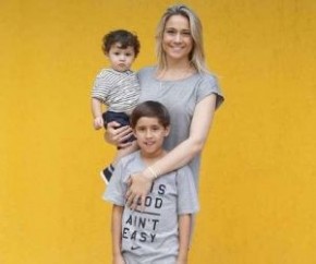 Fernanda Gentil comemora aniversário ao lado dos filhos.(Imagem:MSN)