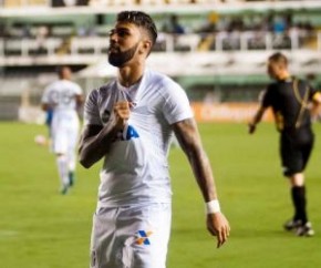 Gabigol desfalca Santos em viagem ao México.(Imagem:Divulgação)