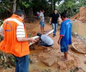 Bairros são monitorados pela Defesa Civil de Teresina.(Imagem:PMT)