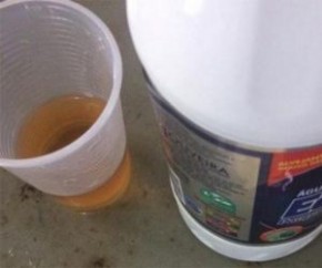 Mulher é flagrada tentando entrar com cachaça no presídio de Parnaíba.(Imagem:Cidadeverde.com)