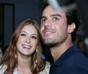 Marina Ruy Barbosa e noivo Xandinho Negrão(Imagem:Reprodução/Brazil News)