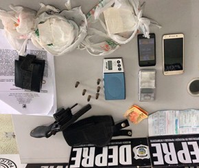 Polícia Civil encontra cocaína em casa de funcionário da SDU Norte.(Imagem:Polícia Civil)