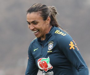 Marta concorre pela 14ª vez ao prêmio de melhor do mundo.(Imagem:Lucas Figueiredo/CBF)