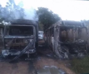 Suspeito diz que ateou fogo em ônibus para se vingar de prefeito.(Imagem:PC-PI)