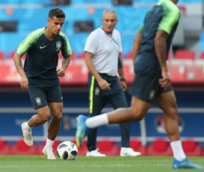 Tite mantém time titular e Brasil faz jogo decisivo com a Sérvia.(Imagem:Lucas Figueiredo/CBF)