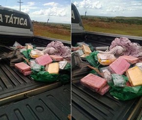 Polícia encontra cocaína arremessada de avião e apreensão chega a 300 kg.(Imagem:Cidadeverde.com)