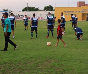 Obra para receber Santos muda estreia do Altos no Piauiense.(Imagem:Catarina Malheiros)