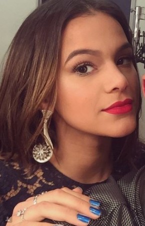 Bruna Marquezine no programa Domingão do Faustão.(Imagem:Reprodução / Instagram)