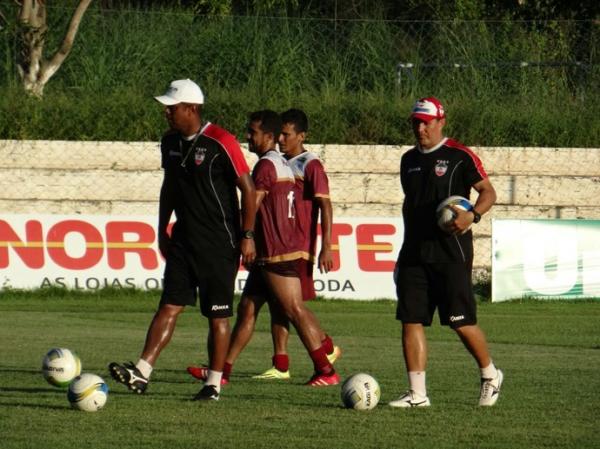 Capitão destaca estudo de rivais para possíveis reforços do River-PI na Série C.(Imagem:Erica Paz)