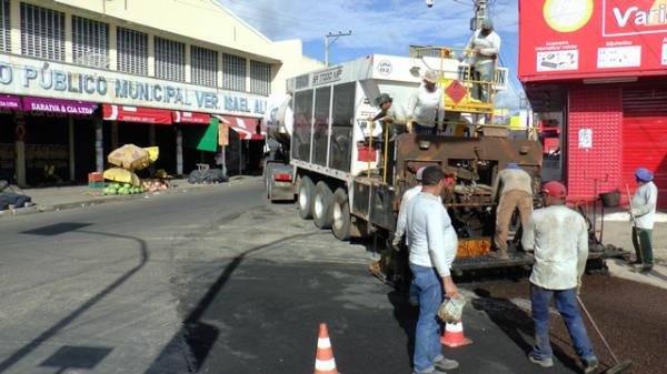  Secretaria de Infraestrutura intensifica o trabalho.(Imagem:Secom)