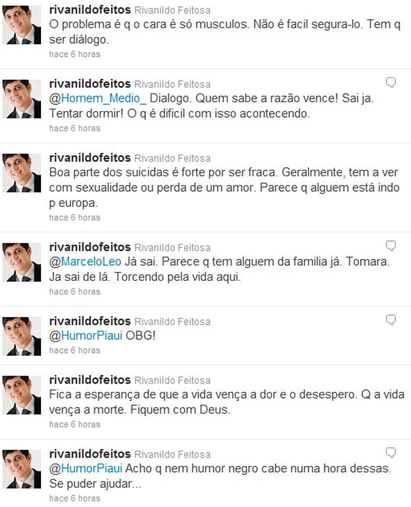 Rivanildo Feitosa(Imagem:Twitter)