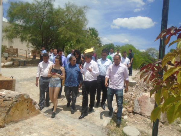 Dedé Santana visita Teatro Cidade Cenográfica de Floriano.(Imagem:FlorianoNews)