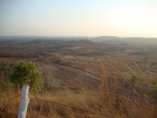 Visão de cima do morro de Santa Teresa, isso é Floriano(Imagem:redação)