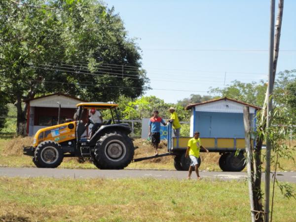 Preparativos do Parque de Exposição de Floriano(Imagem:FlorianoNews)