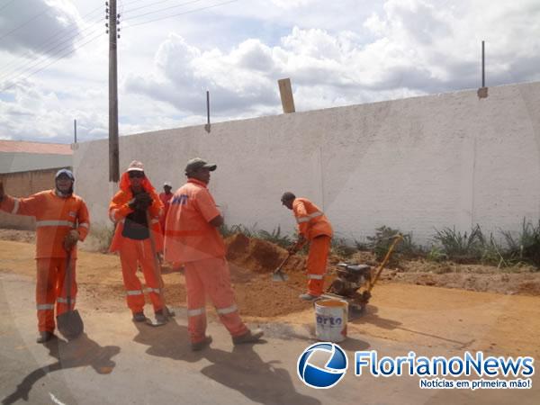 Má sinalização em lombadas preocupam florianenses.(Imagem:FlorianoNews)